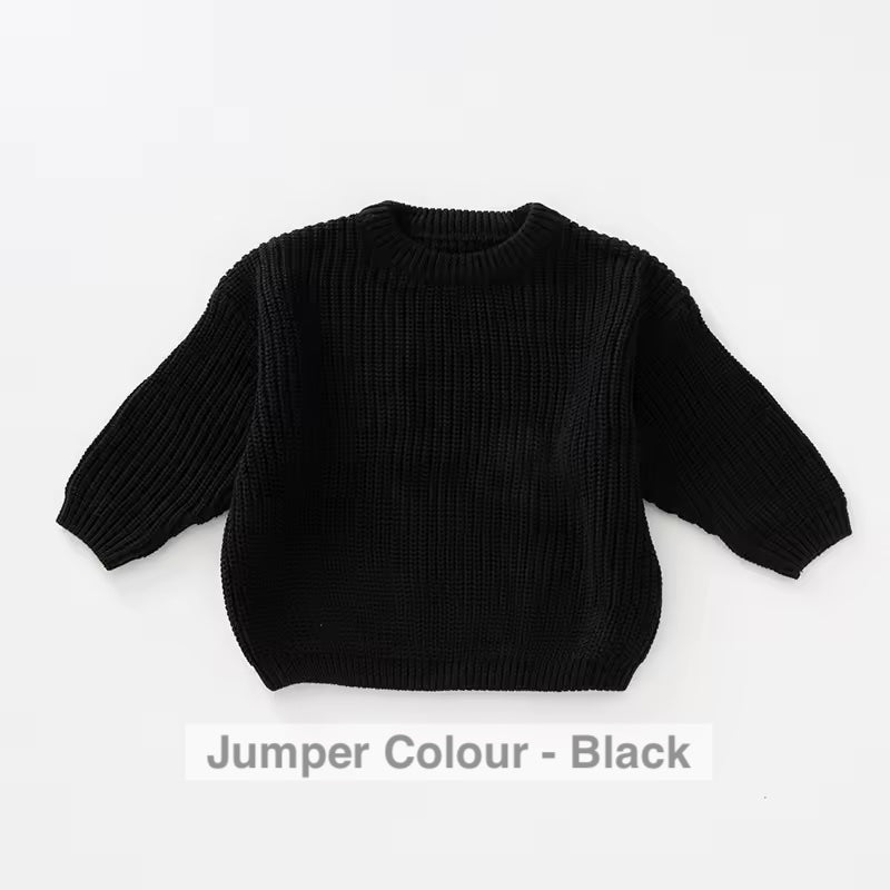 Hand Knitted Personalised Jumper