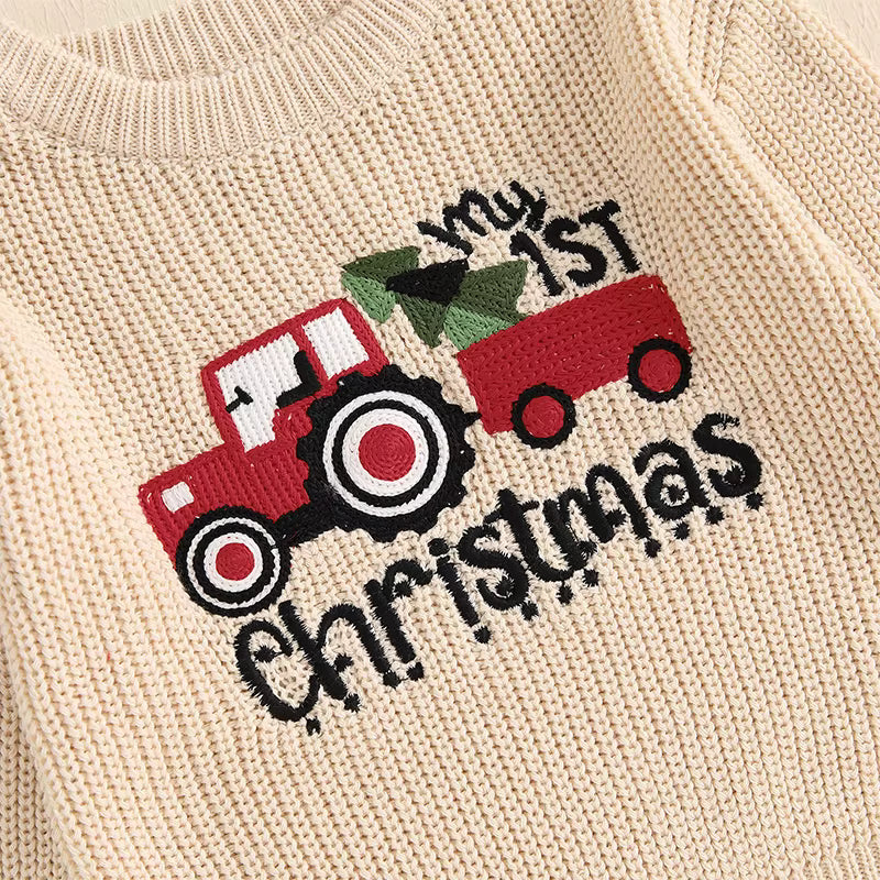 The Festive Tractor Jumper