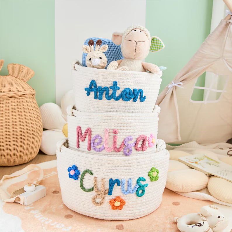 Personalised Toy Basket