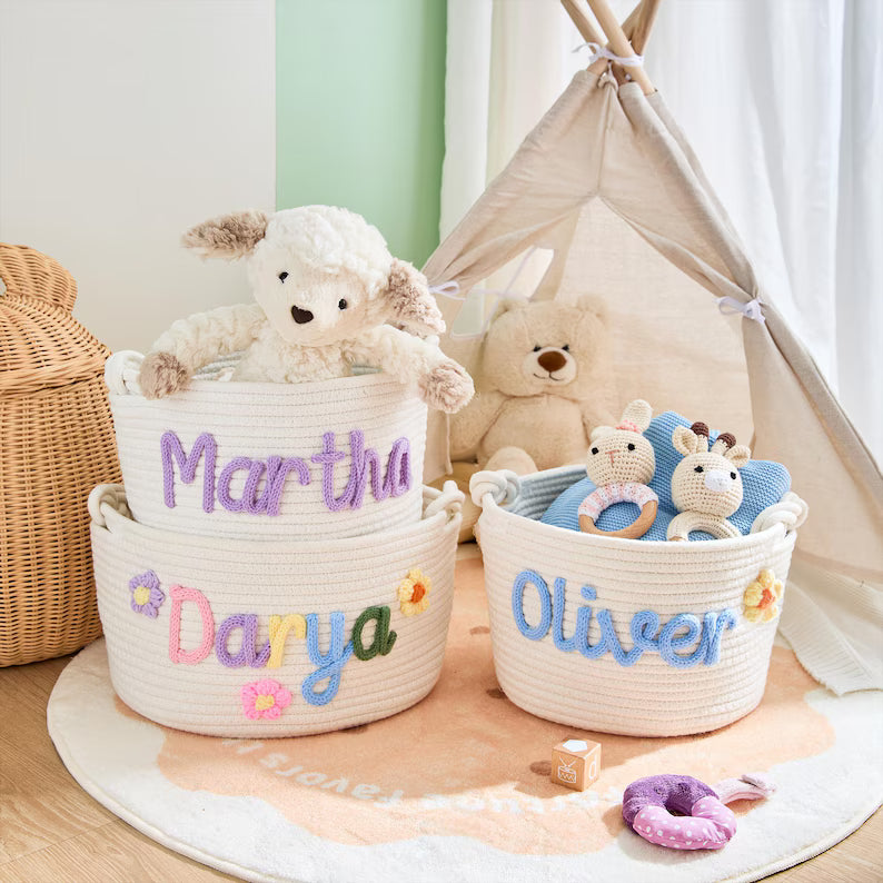 Personalised Toy Basket