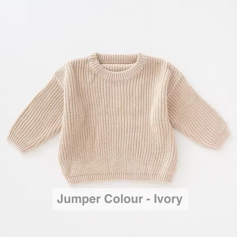 Hand Knitted Personalised Jumper
