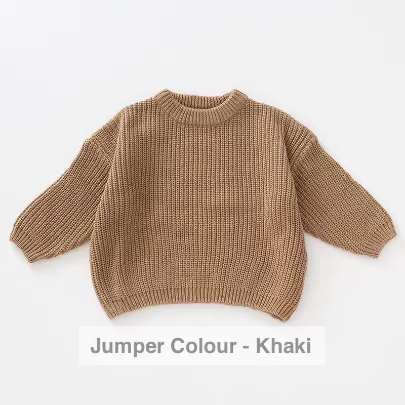 Hand Knitted Personalised Jumper