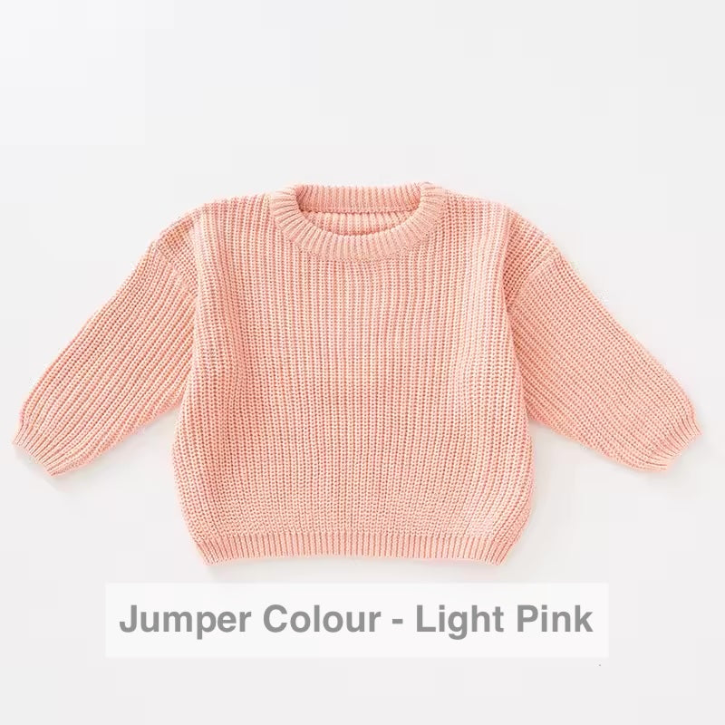 Hand Knitted Personalised Jumper