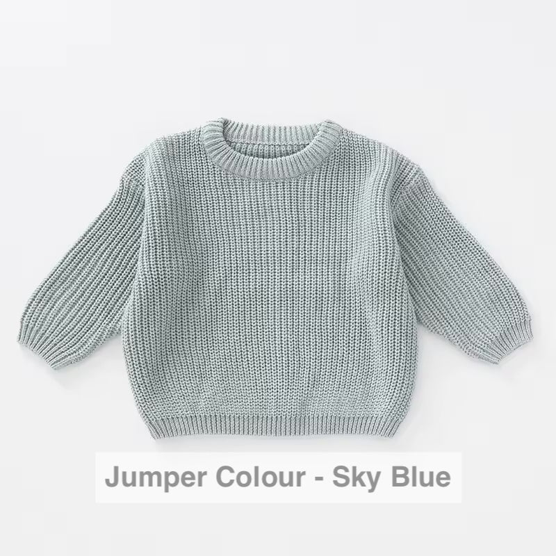 Hand Knitted Personalised Jumper