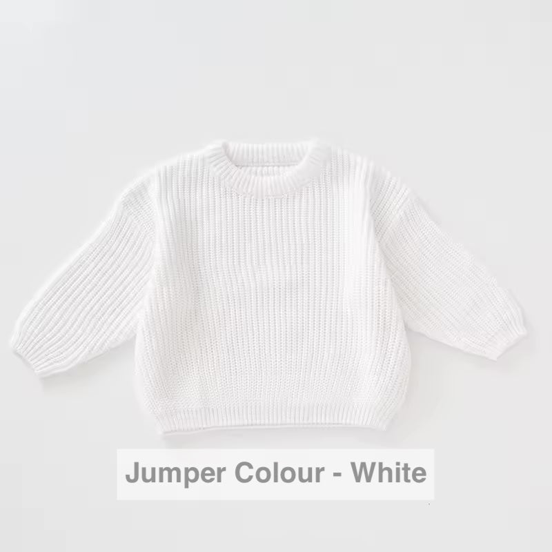 Hand Knitted Personalised Jumper