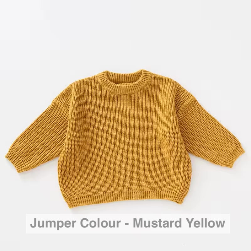 Hand Knitted Personalised Jumper